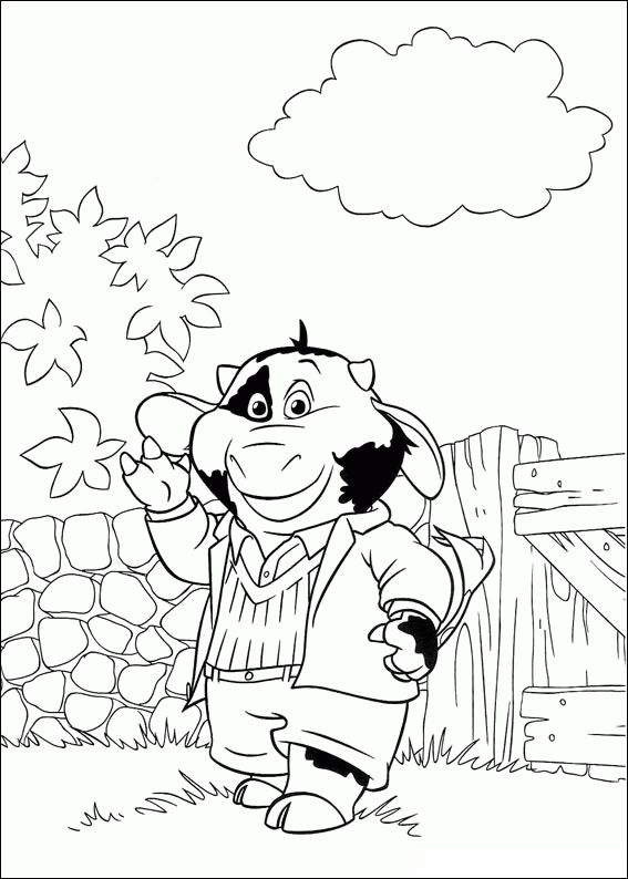 Jakers coloring pages