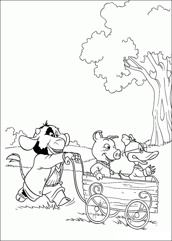 Jakers coloring pages