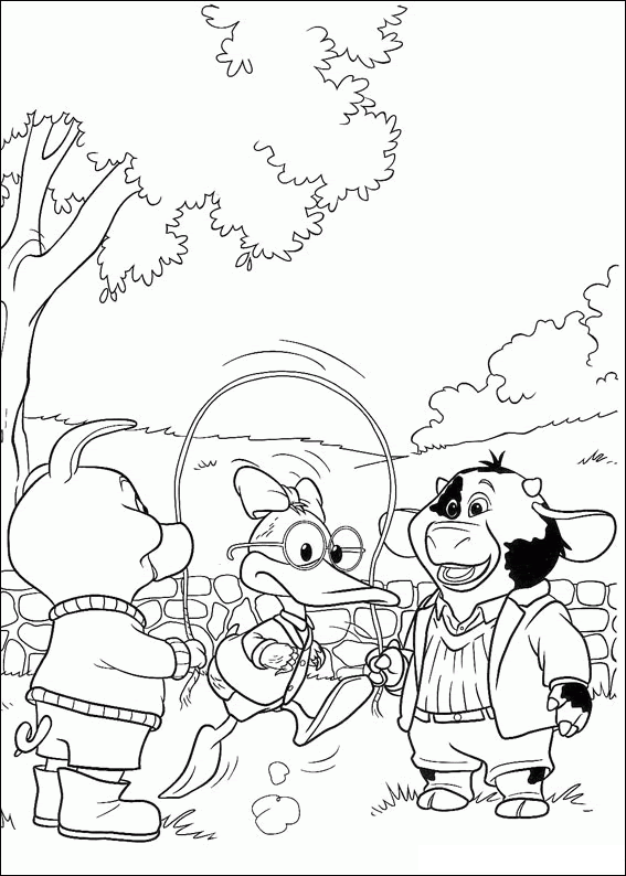 Jakers coloring pages