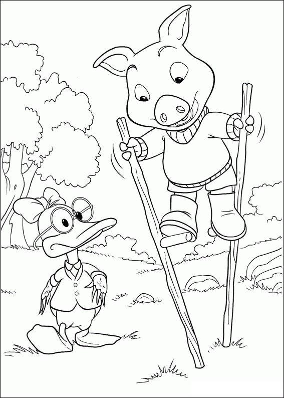 Jakers coloring pages