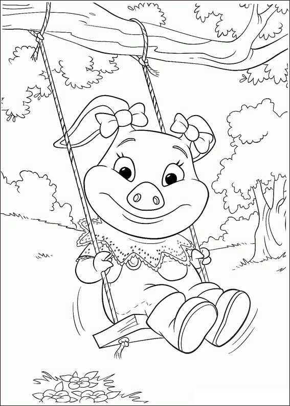 Jakers coloring pages