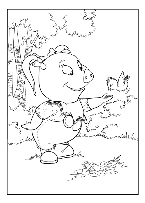 Jakers coloring pages