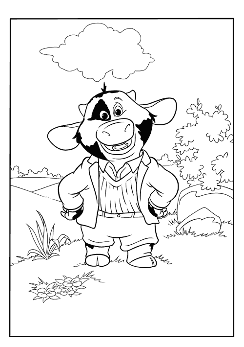 Jakers coloring pages