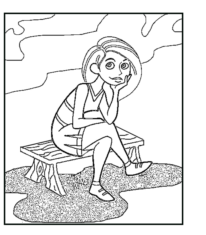 Coloring Page - Kim possible coloring pages 8