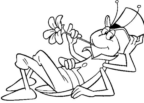 Maya the bee coloring pages