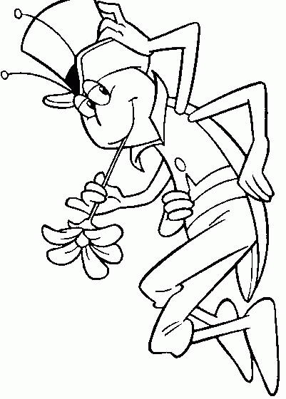 Maya the bee coloring pages