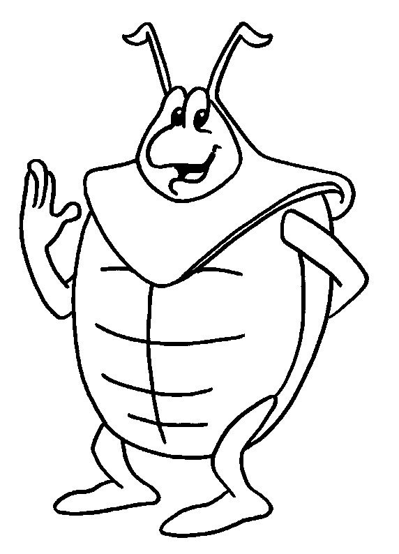 Maya the bee coloring pages