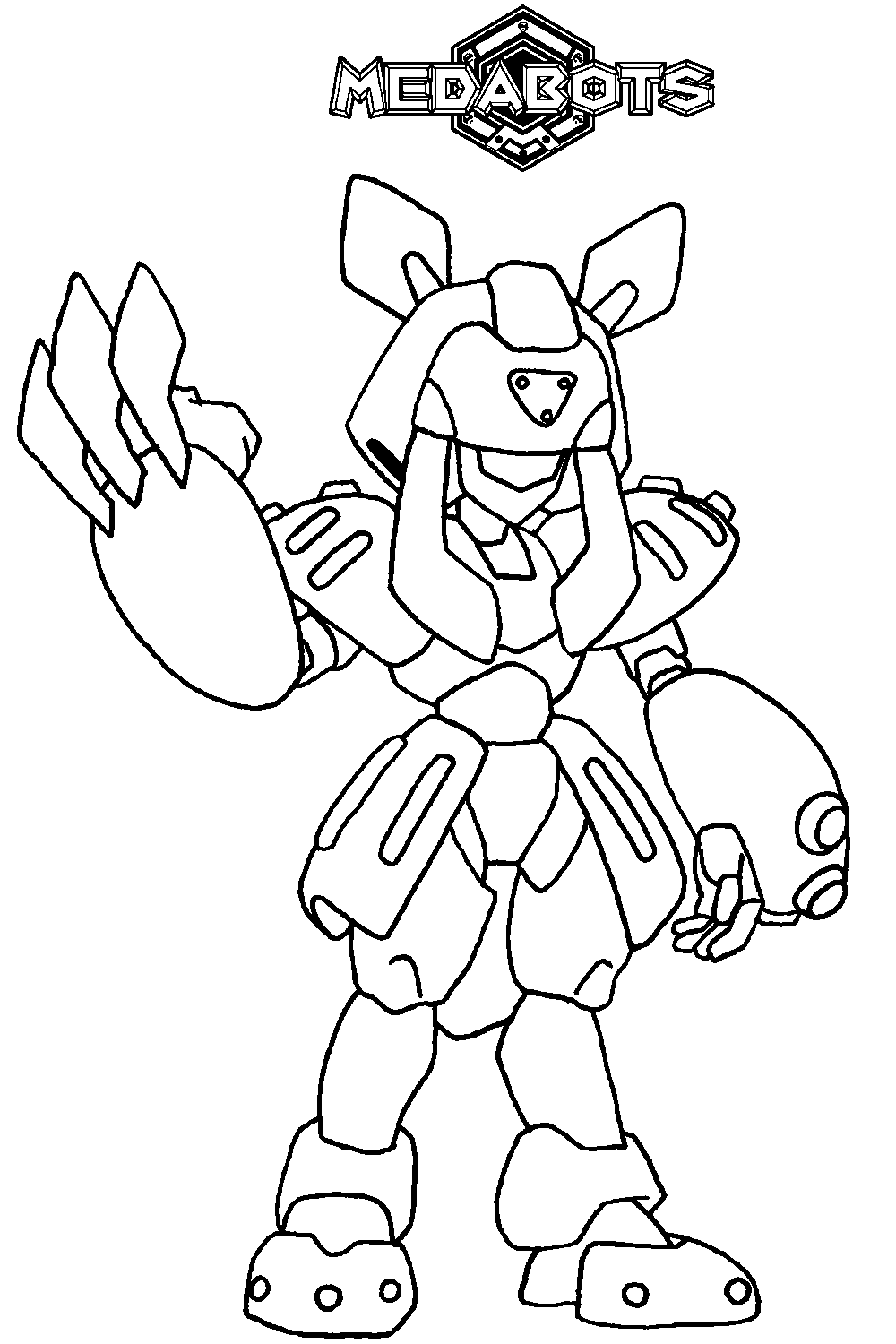 Medabots coloring pages