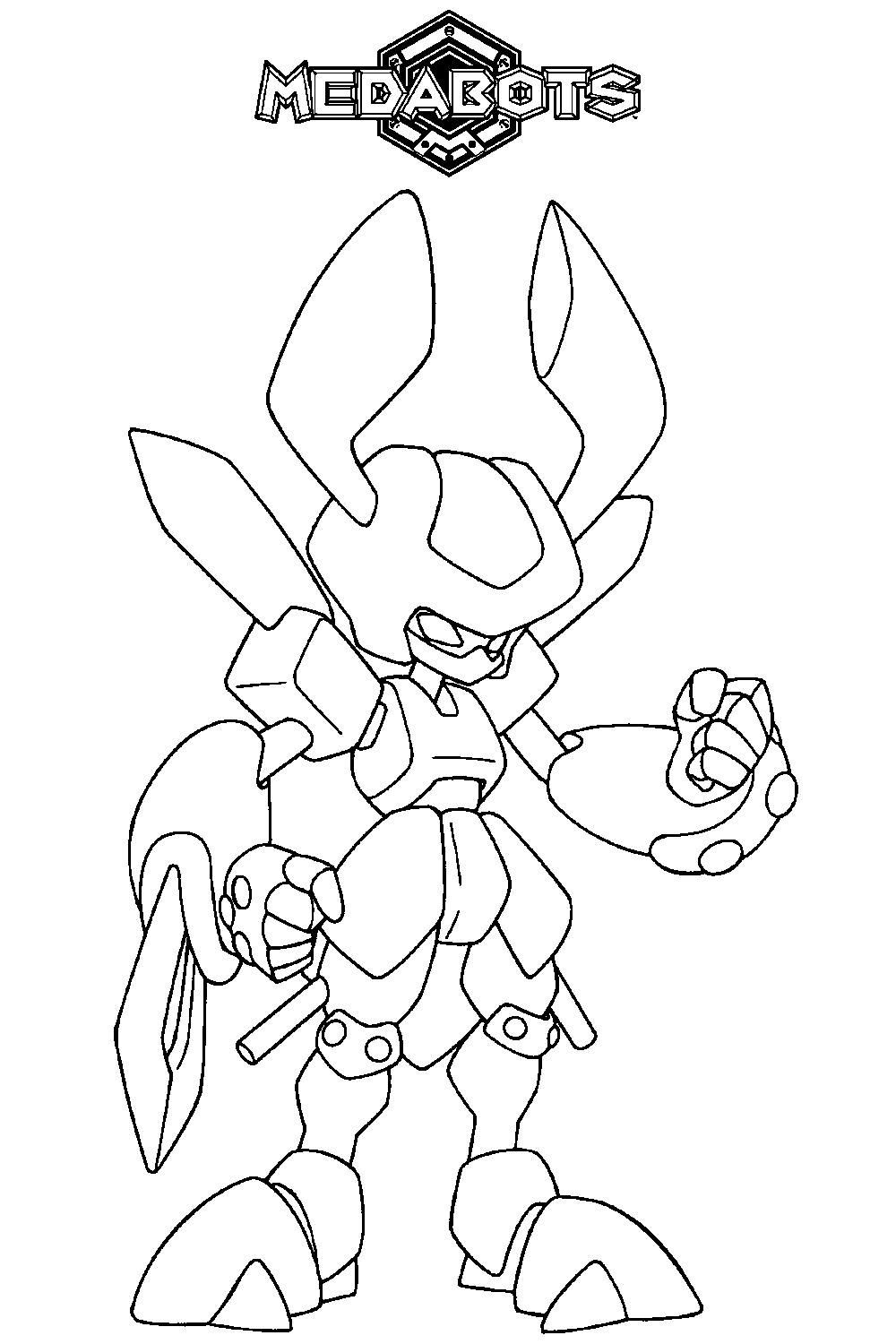 Medabots coloring pages