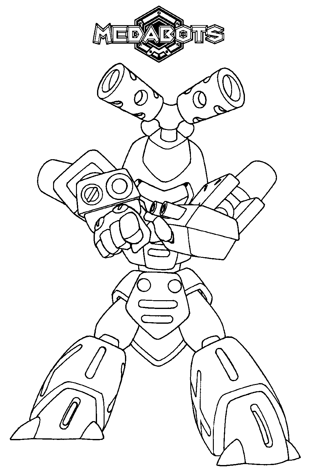 Medabots coloring pages