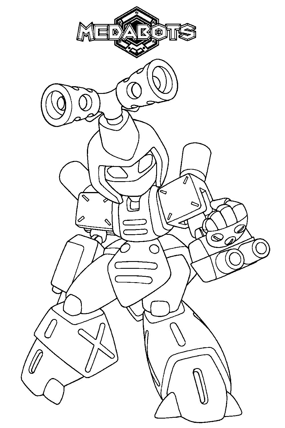 Medabots coloring pages