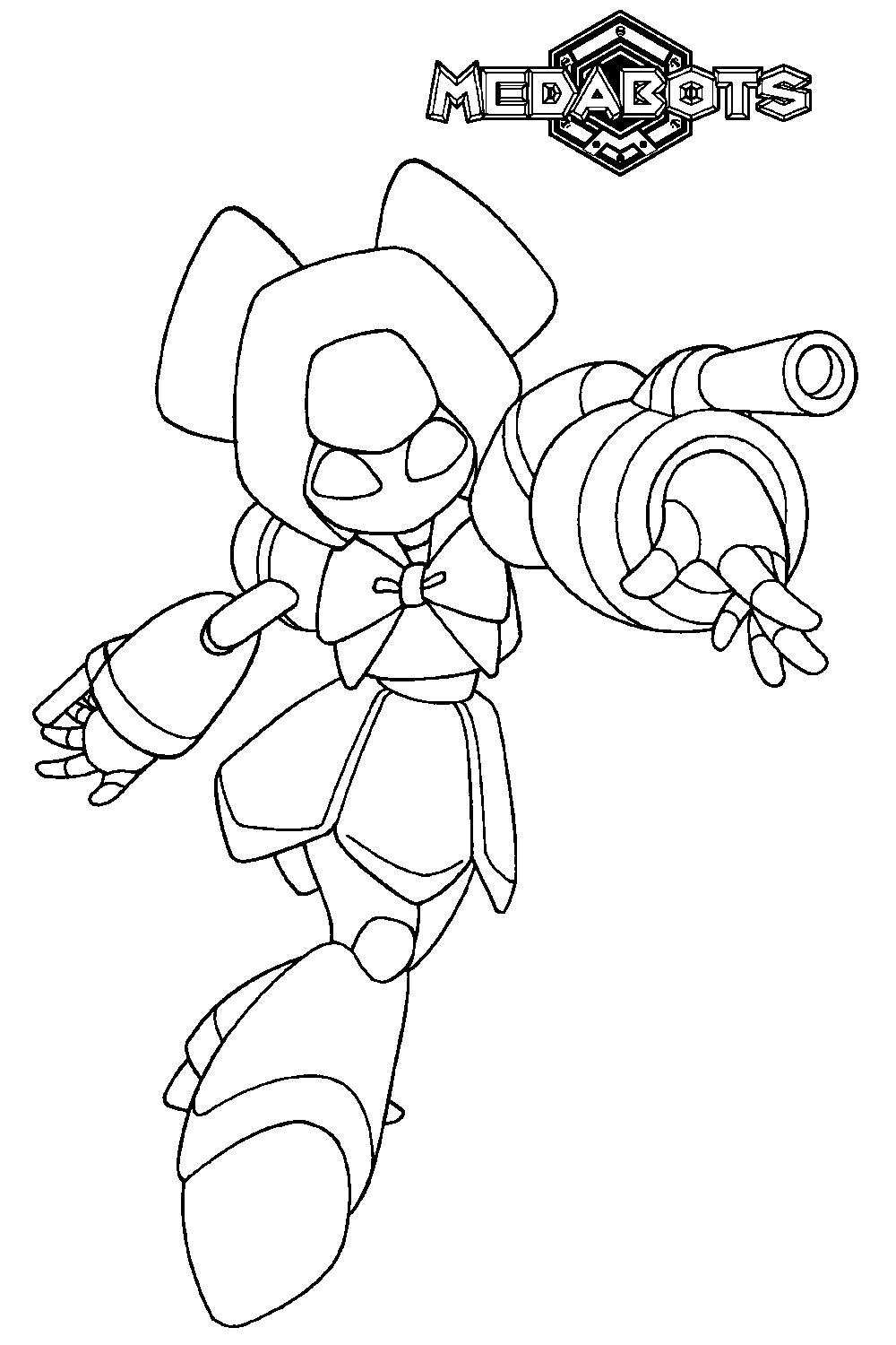 Medabots coloring pages