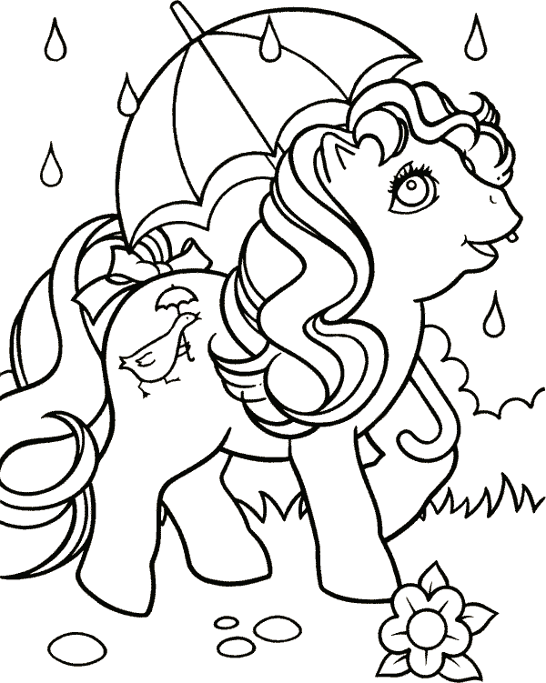 My little pony coloring pages