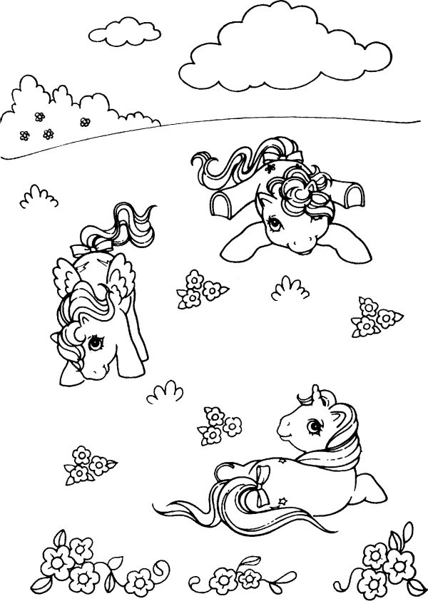 My little pony coloring pages