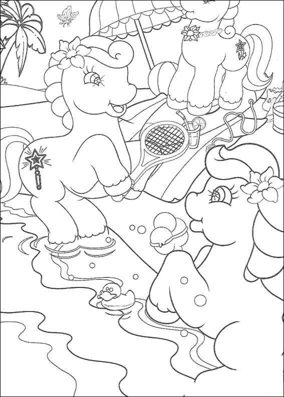 My little pony coloring pages