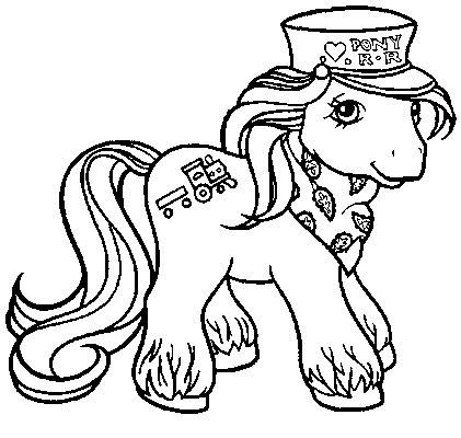 My little pony coloring pages