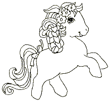 My little pony coloring pages