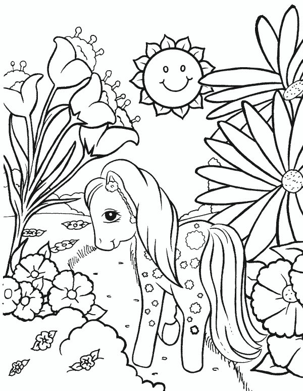 My little pony coloring pages