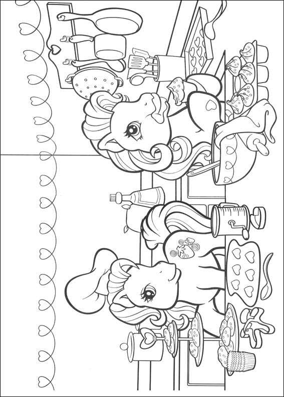 My little pony coloring pages