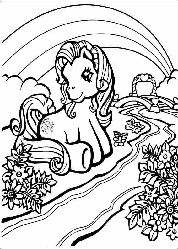 My little pony coloring pages