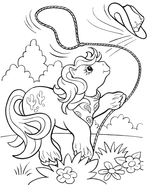 My little pony coloring pages