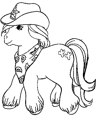 My little pony coloring pages