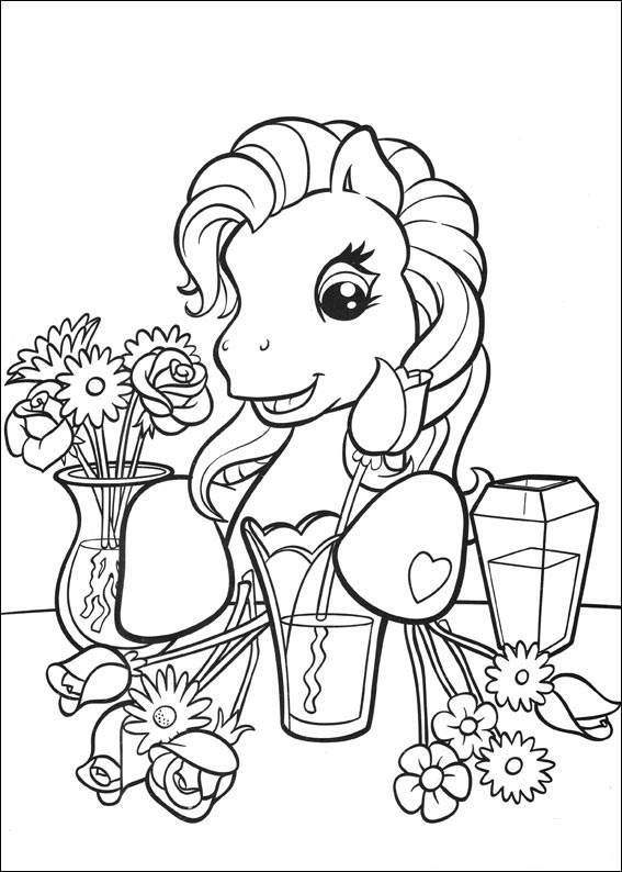 My little pony coloring pages