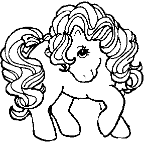 My little pony coloring pages