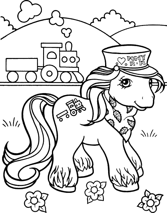 My little pony coloring pages