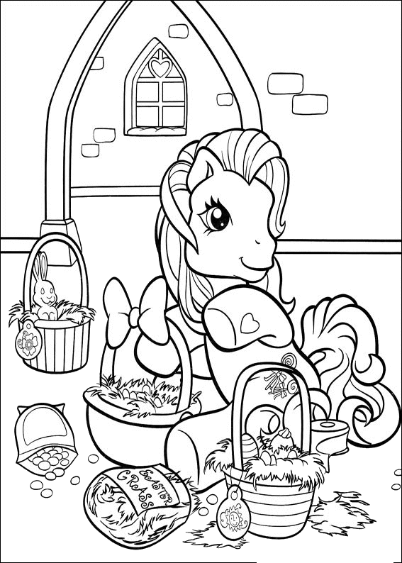 My little pony coloring pages