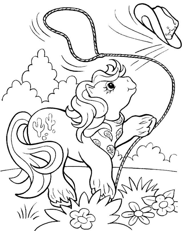 My little pony coloring pages