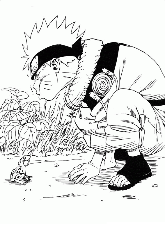 Naruto coloring pages