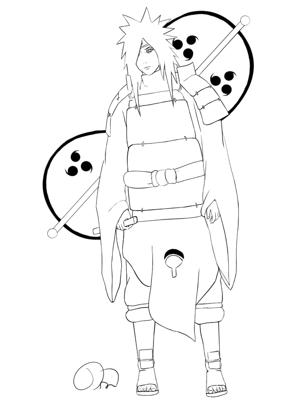 Naruto coloring pages