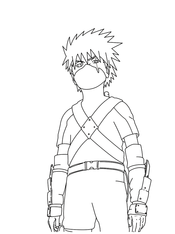 Naruto coloring pages