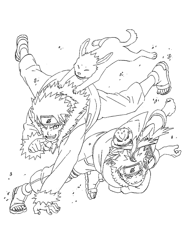 Naruto coloring pages