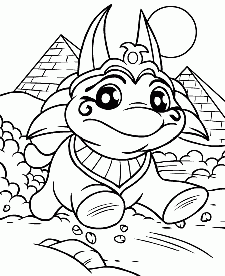 Neopets coloring pages