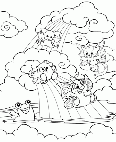 Neopets coloring pages