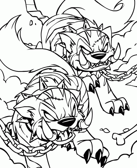 Neopets coloring pages