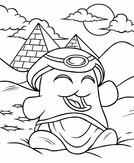 Neopets coloring pages