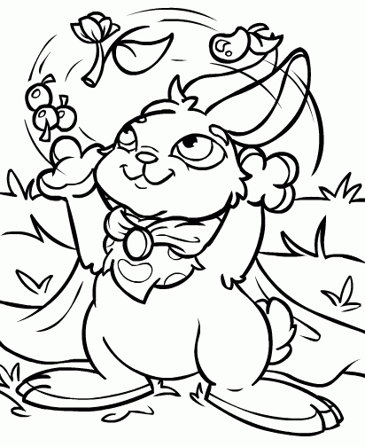 Neopets coloring pages