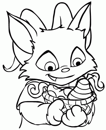 Neopets coloring pages