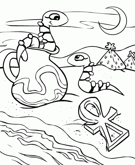 Neopets coloring pages