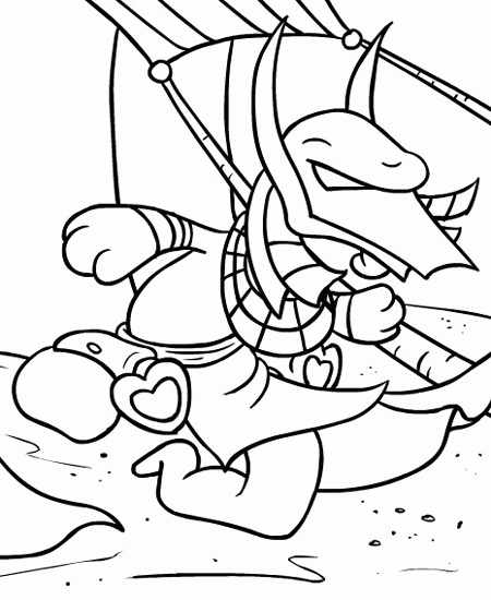 Neopets coloring pages