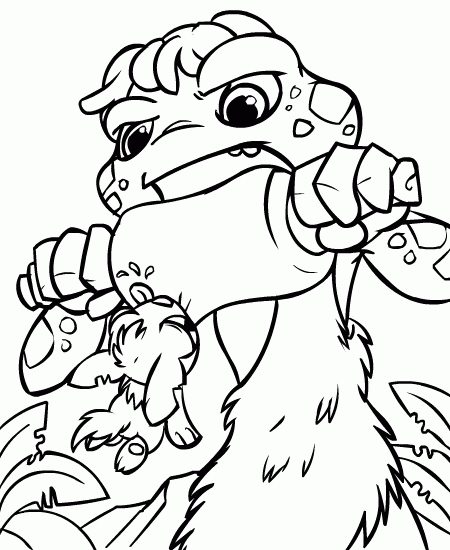 Neopets coloring pages