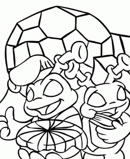 Neopets coloring pages