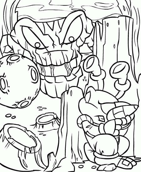 Neopets coloring pages