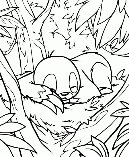 Neopets coloring pages