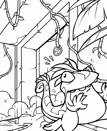 Neopets coloring pages