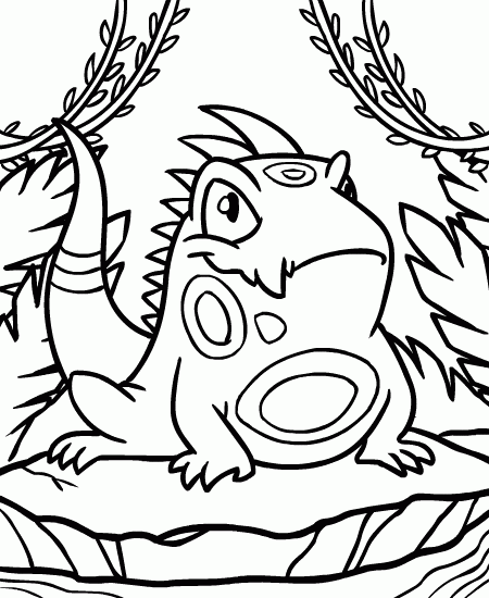 Neopets coloring pages