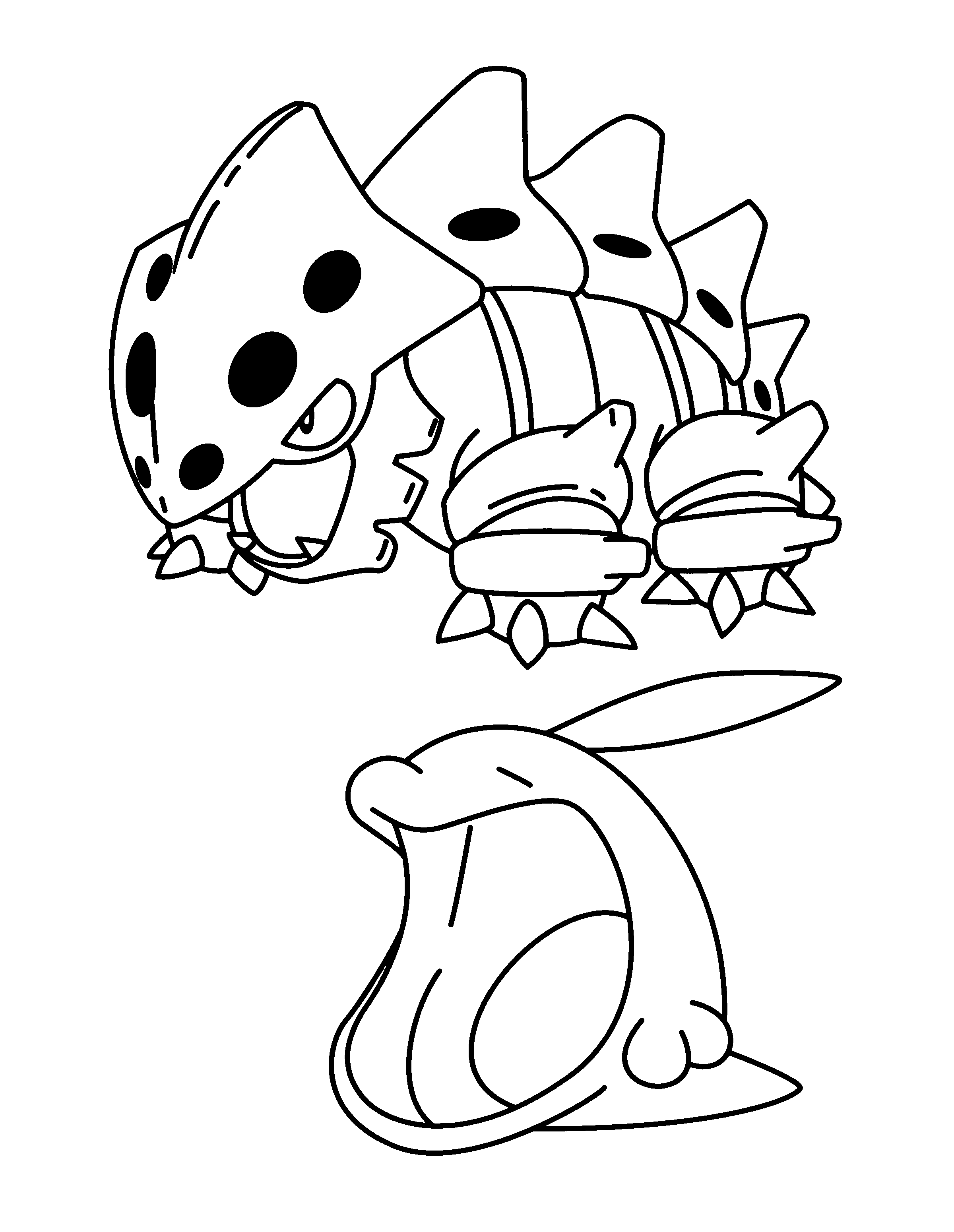 Pokemon advanced coloring pages